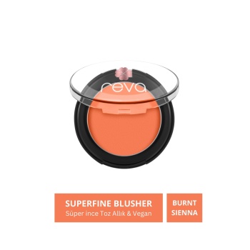 Superfine Blusher Burnt Sienna - Süper ince Toz Allık 7,5 gr - No: 702 - Vegan & Temiz İçerik