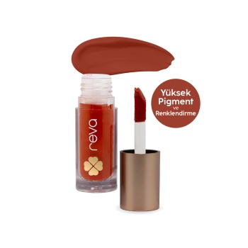 Vegan & Temiz İçerikli Lip & Cheek Tint – 2’si 1 Arada Doğal Renk, Nem ve Işıltı