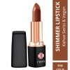 Shimmer Lipstick Cold Brown-Brown Series-Işıltı Ruj Kahve Serisi No:916 4 gr