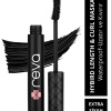 Uzatan Hibrit Maskara - Hybrid Length & Curl Mascara Extra Black - No: 320 - Vegan Temiz Içerik