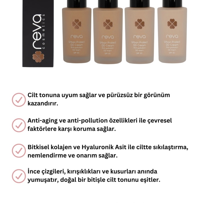 Anti-pollution Dd Krem - Urban Protect Dd Cream Extra Light No: 401 - Vegan & Temiz Içerikli
