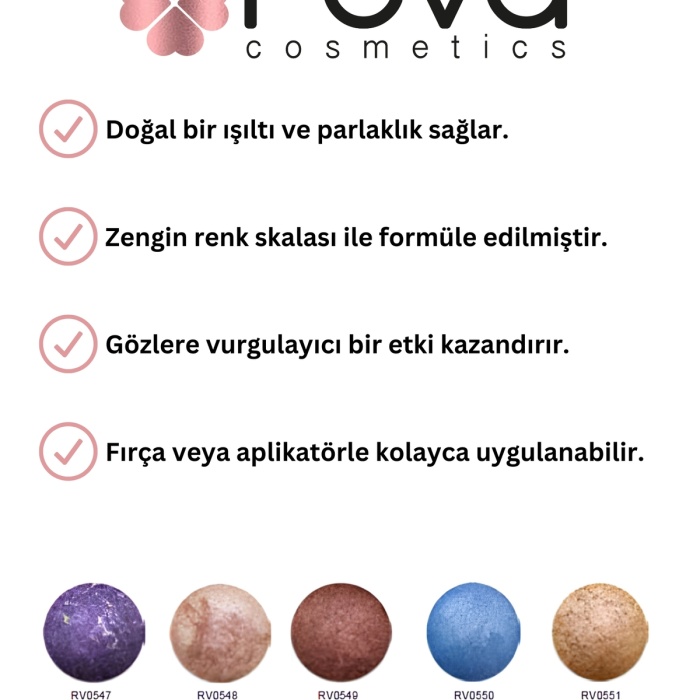 Terracotta Far & Terracotta Eyeshadow - Vegan & Temiz Içerik Rv547