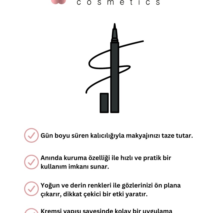 Mavi Göz Kalemi & Blue Eyeliner No: 531 - Vegan & Temiz Içerikli