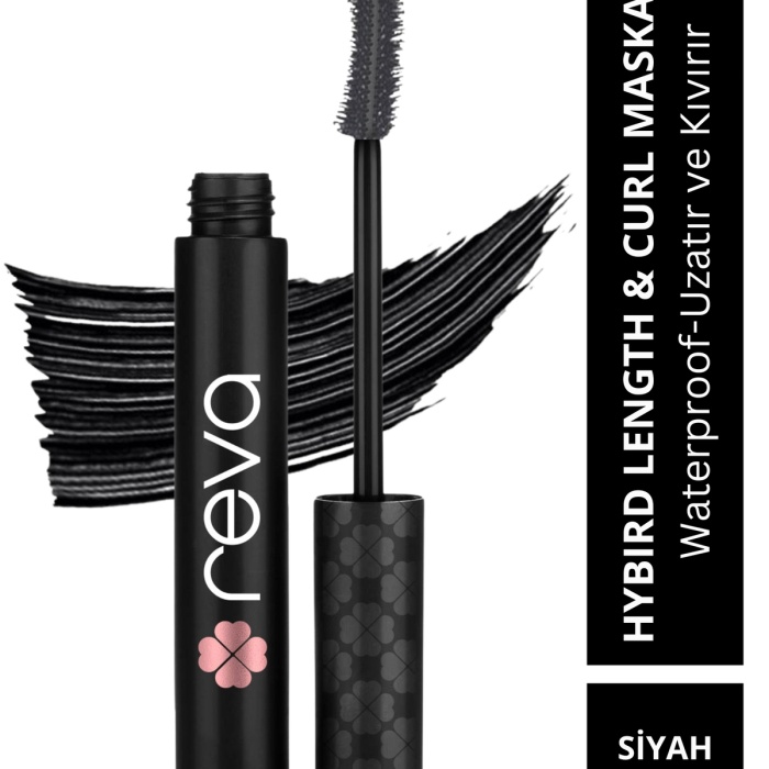Uzatan Hibrit Maskara - Hybrid Length & Curl Mascara Black - No: 321 - Vegan Temiz Içerik