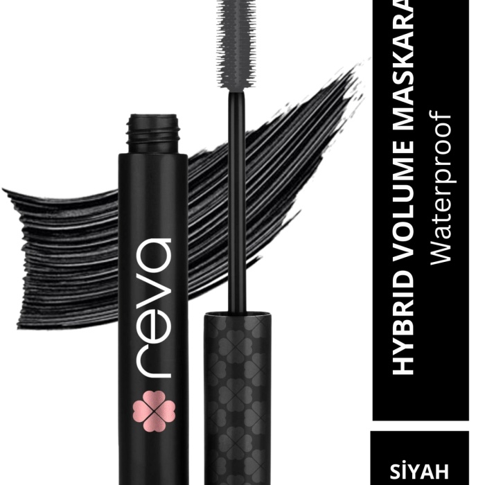 Hacim Veren Hibrit Maskara - Hybrid Volume Mascara Black - No: 802 - Vegan & Temiz Içerik