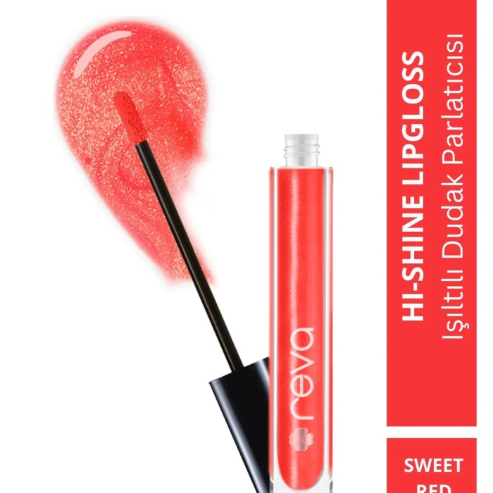 Işıltılı Dudak Parlatıcısı - Hi-shine Lip Gloss Sweed Red - No: 206 - Vegan & Temiz Içerik