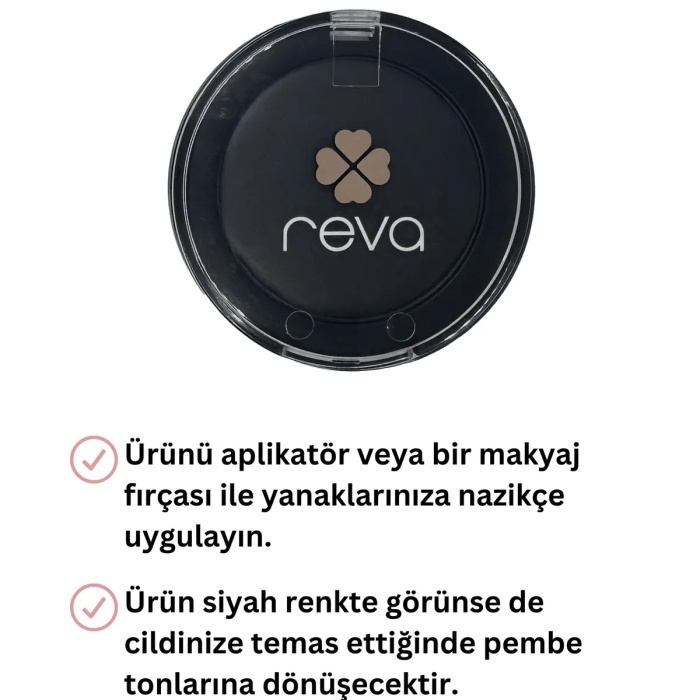 Sihirli Siyah Ph Renk Değiştiren Krem Allık-Black Magic Ph Colour Changing Cream Blusher 7g RV800