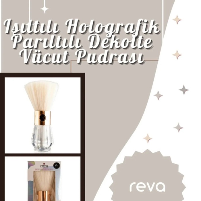 Işıltılı Holografik Parıltılı Dekolte Vücut Pudrası - Holographic Explosion For Decolette Vegan