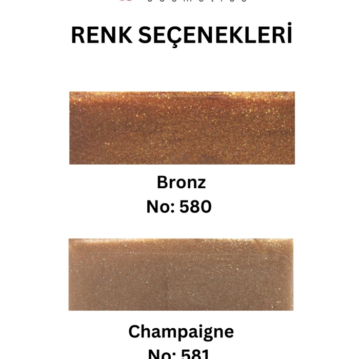 Işıltılı Vücut Yağı Bronz - Shimmer Body Oil 100 ml - No: 580 - Vegan & Temiz Içerik