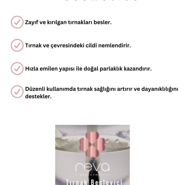 Tırnak Besleyici ve Nemlendirici Jel 11 ml RV568