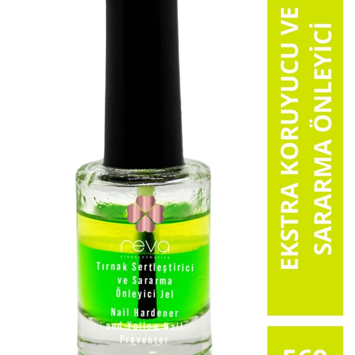 Tırnak Ve Sararma Önleyici Jel & Nail Hardener And Yellow 11 ml Rv569