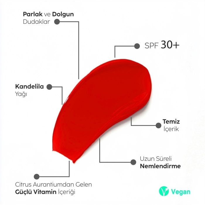 30 SPF Strawberry Plump Lip Balm – Dolgun Dudak ve Güneş Koruması