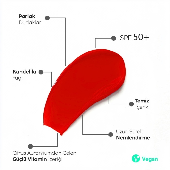 50 SPF Strawberry Lip Balm – Nemlendirici ve Güneş Koruyucu Dudak Bakımı