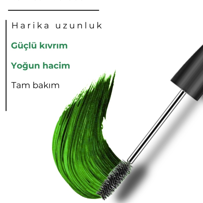 4 In 1 Show Maskara Yeşil 7,5 ml - No: 03