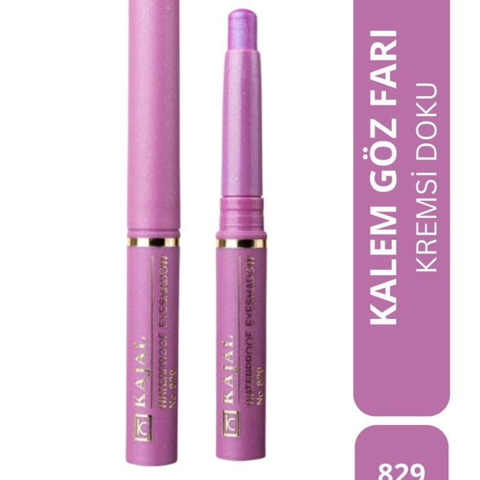 Suya Dayanıklı Pembe Göz Farı - Waterproof Pink Eyeshadow - No: 829