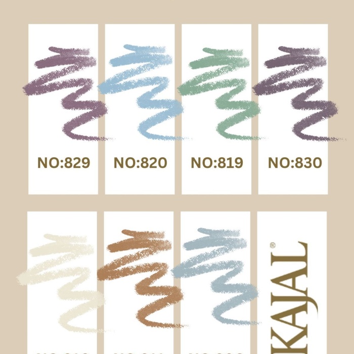 Suya Dayanıklı Pembe Göz Farı - Waterproof Pink Eyeshadow - No: 829