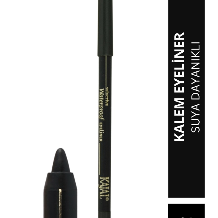 Suya Dayanıklı Göz Kalemi - Selective Waterproof Eyeliner Pencil - No: 01