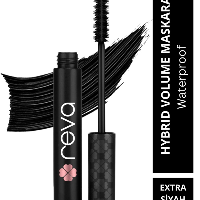 Hacim Veren Hibrit Maskara - Hybrid Volume Mascara Extra Black - No: 801 - Vegan & Temiz Içerik