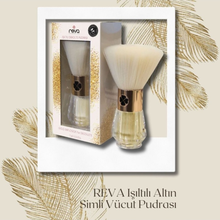 Işıltılı Altın Simli Dekolte Vücut Pudrası - Gold Explosion For Decollete - Vegan & Temiz Içerik