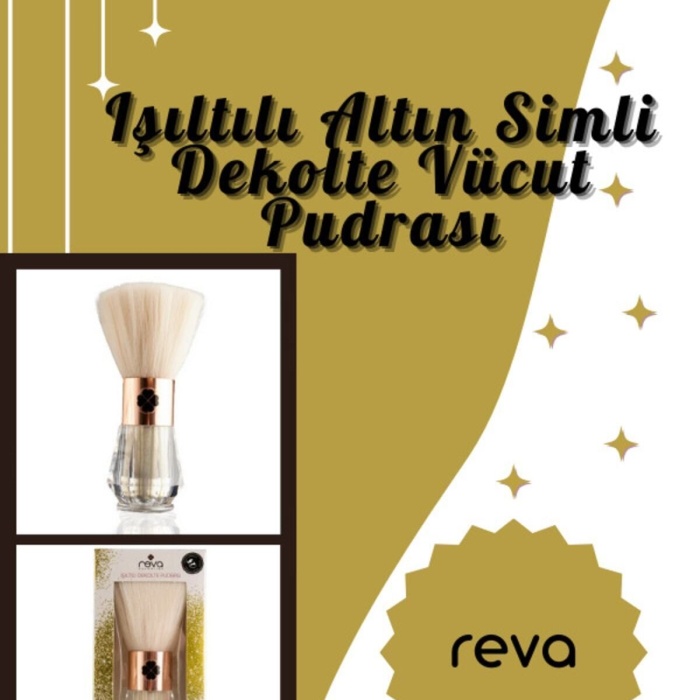 Işıltılı Altın Simli Dekolte Vücut Pudrası - Gold Explosion For Decollete - Vegan & Temiz Içerik