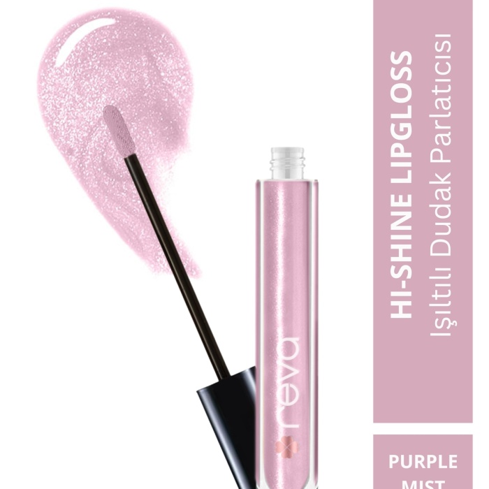 Işıltılı Dudak Parlatıcısı - Hi-shine Lip Gloss Purple Mist - No: 204 - Vegan & Temiz Içerik