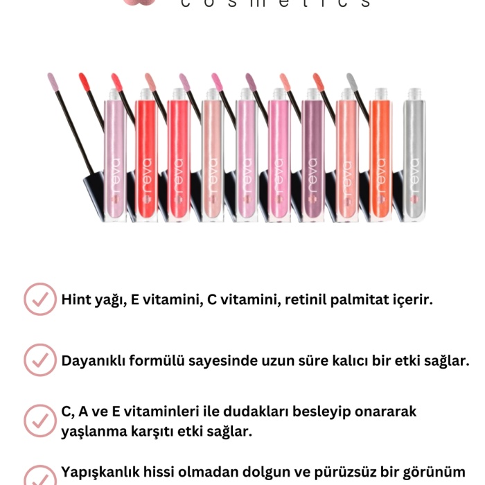 Işıltılı Dudak Parlatıcısı - Hi-shine Lip Gloss Orange Red - No: 205 - Vegan & Temiz Içerik