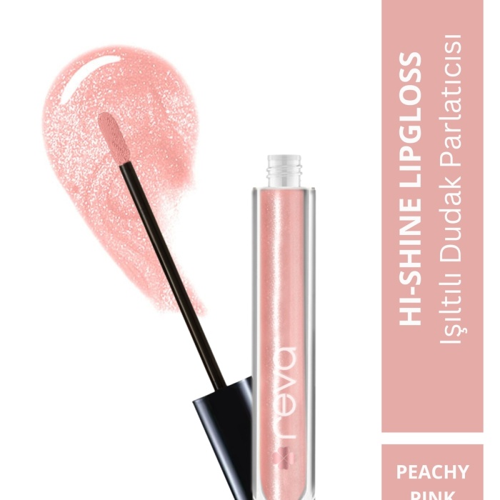Işıltılı Dudak Parlatıcısı - Hi-shine Lip Gloss Peachy Pink - No: 202 - Vegan & Temiz Içerik