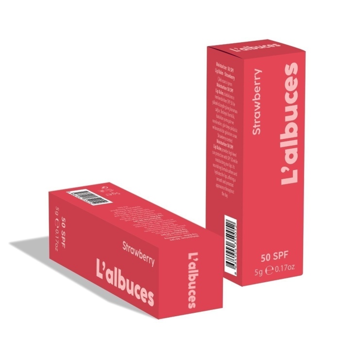 50 SPF Strawberry Lip Balm 2’li Set – Yüksek Güneş Koruması & Nem