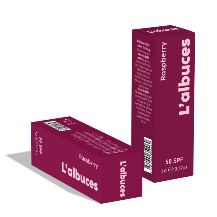 50 SPF Raspberry Lip Balm 2’li Set – Yüksek Güneş Koruması & Nem