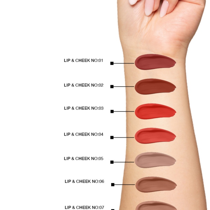 Vegan & Temiz İçerikli Lip & Cheek Tint – 2’si 1 Arada Doğal Renk, Nem ve Işıltı