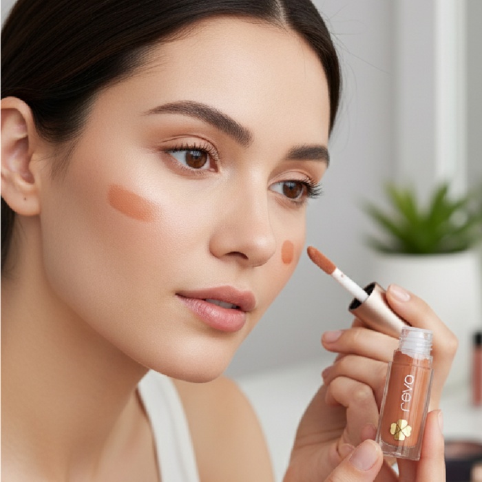 Vegan & Temiz İçerikli Lip & Cheek Tint – 2’si 1 Arada Doğal Renk, Nem ve Işıltı