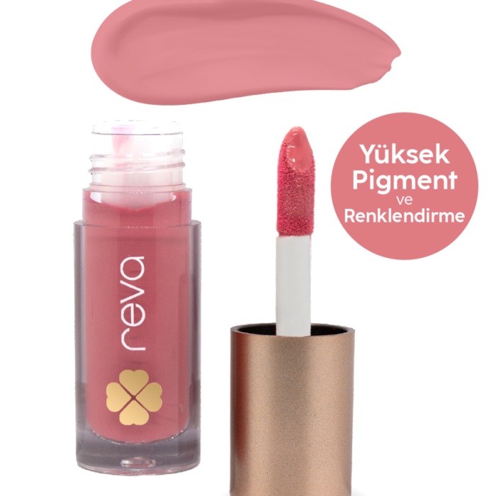 Vegan & Temiz İçerikli Lip & Cheek Tint – 2’si 1 Arada Doğal Renk, Nem ve Işıltı