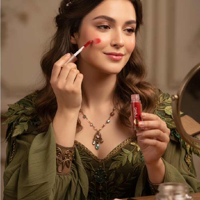 Vegan & Temiz İçerikli Lip & Cheek Tint – 2’si 1 Arada Doğal Renk, Nem ve Işıltı