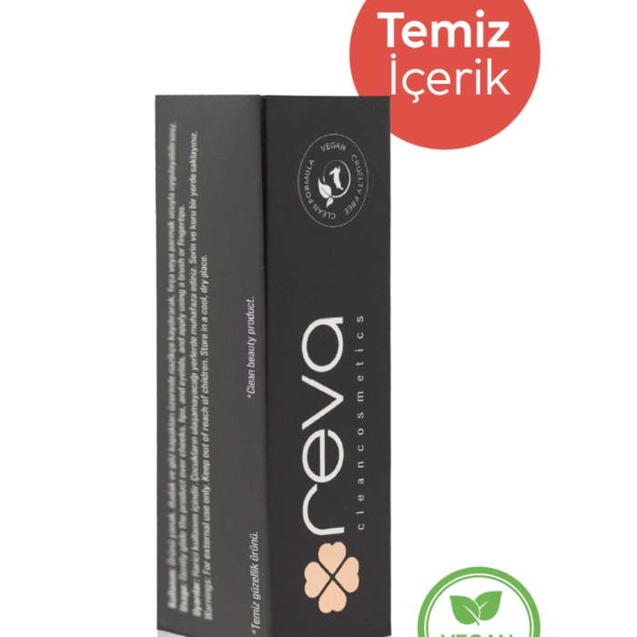 Vegan & Temiz İçerikli Lip & Cheek Tint – 2’si 1 Arada Doğal Renk, Nem ve Işıltı