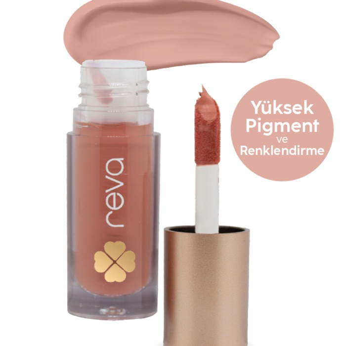 Vegan & Temiz İçerikli Likit Mat Ruj – Uzun Süre Kalıcı, Dudak Dostu Formül