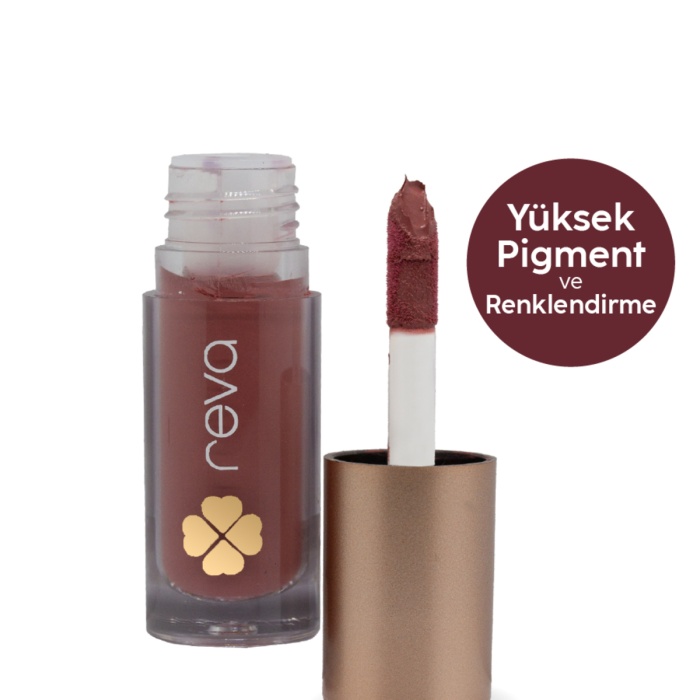 Vegan & Temiz İçerikli Likit Mat Ruj – Uzun Süre Kalıcı, Dudak Dostu Formül