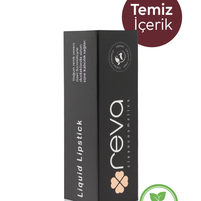 Vegan & Temiz İçerikli Likit Mat Ruj – Uzun Süre Kalıcı, Dudak Dostu Formül
