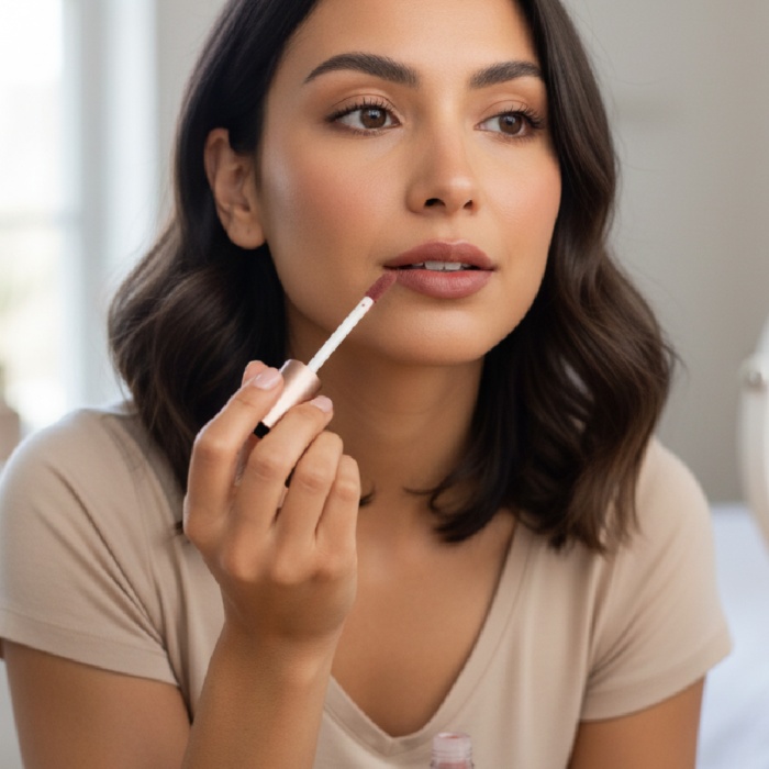 Vegan & Temiz İçerikli Likit Mat Ruj – Uzun Süre Kalıcı, Dudak Dostu Formül