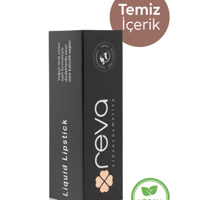 Vegan & Temiz İçerikli Likit Mat Ruj – Uzun Süre Kalıcı, Dudak Dostu Formül