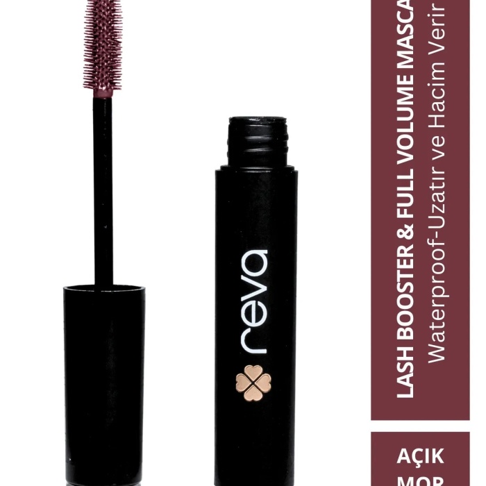 Renkli Hacim Veren Maskara – Vegan ve Temiz İçerikli Yoğun Pigment Etkisi Açık Mor 454