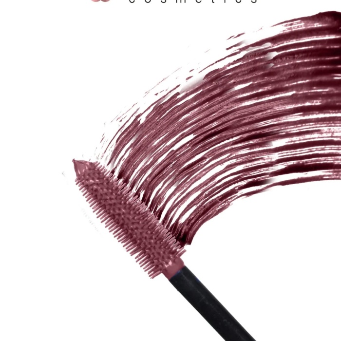 Renkli Hacim Veren Maskara – Vegan ve Temiz İçerikli Yoğun Pigment Etkisi Açık Mor 454