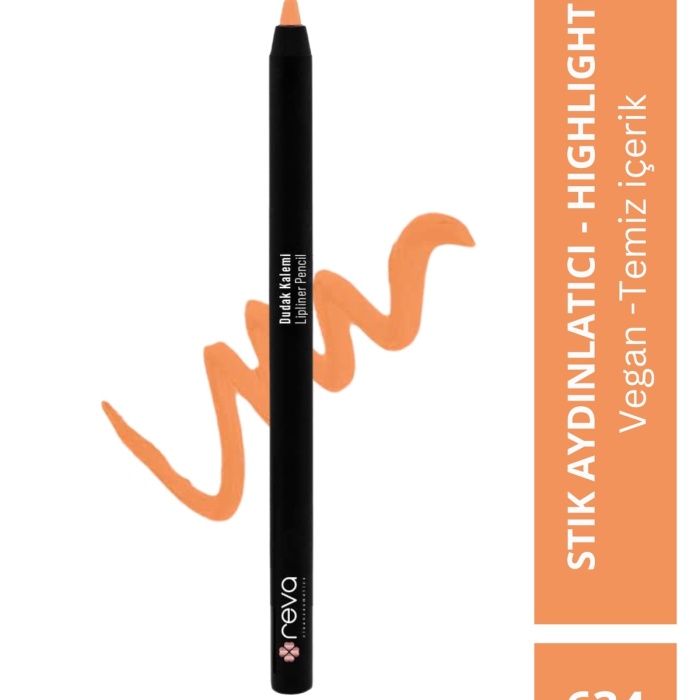 Vegan Clean Lip Liner – Kremsi Yapıda Dolgunlaştırıcı Dudak Kalemi No:634