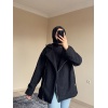 Buklet Ceket Astarlı Siyah