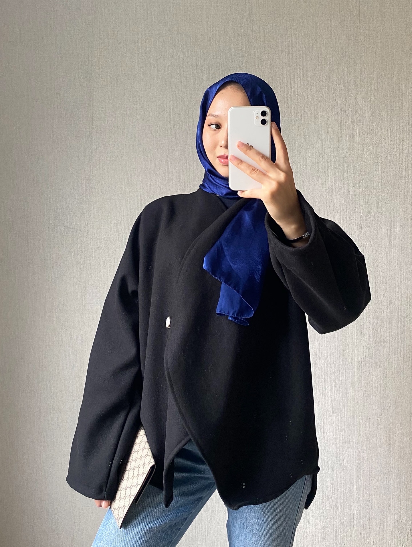 Çapraz Düğmeli Kaşe