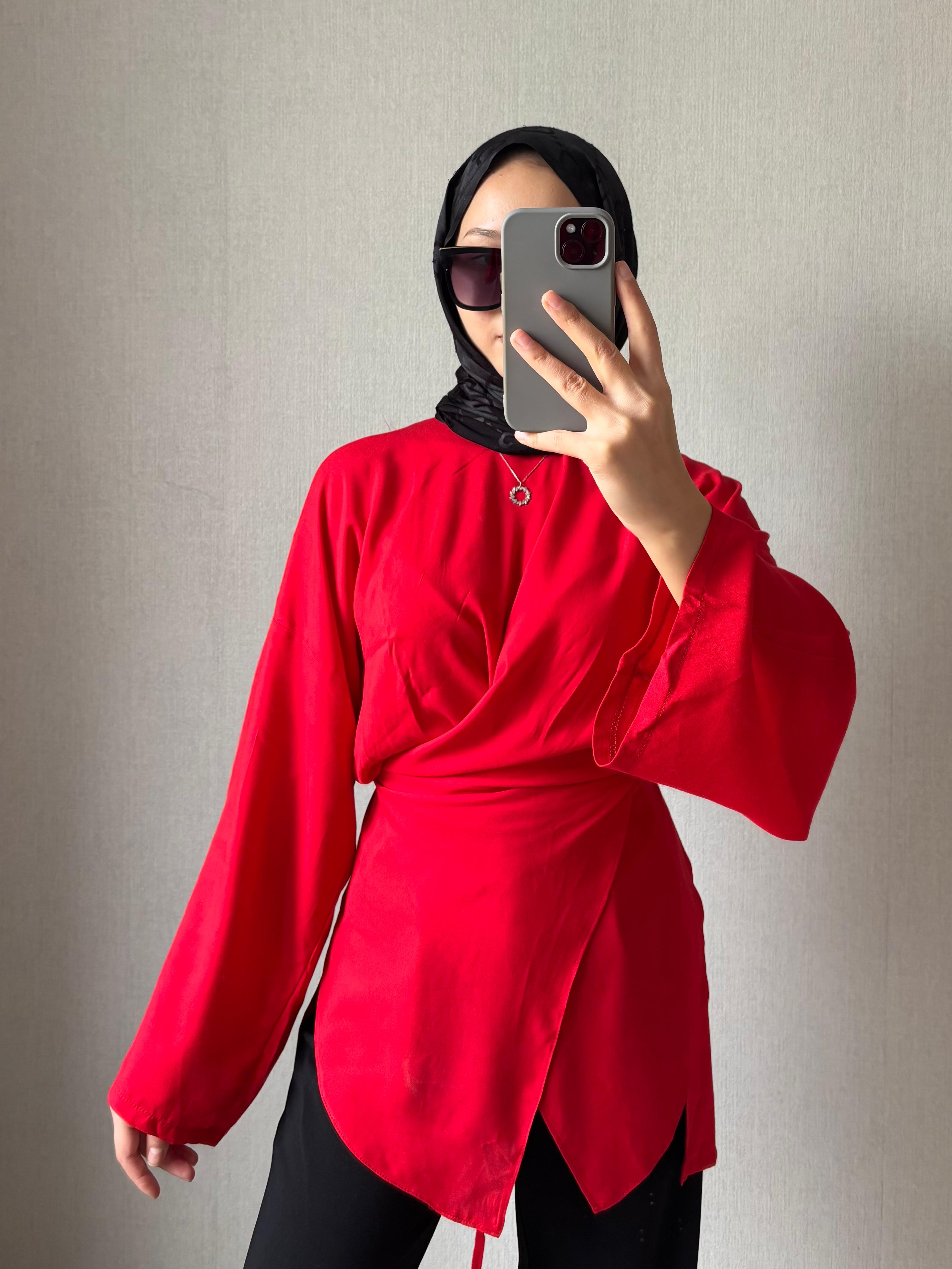 Croswise Keten Kırmızı