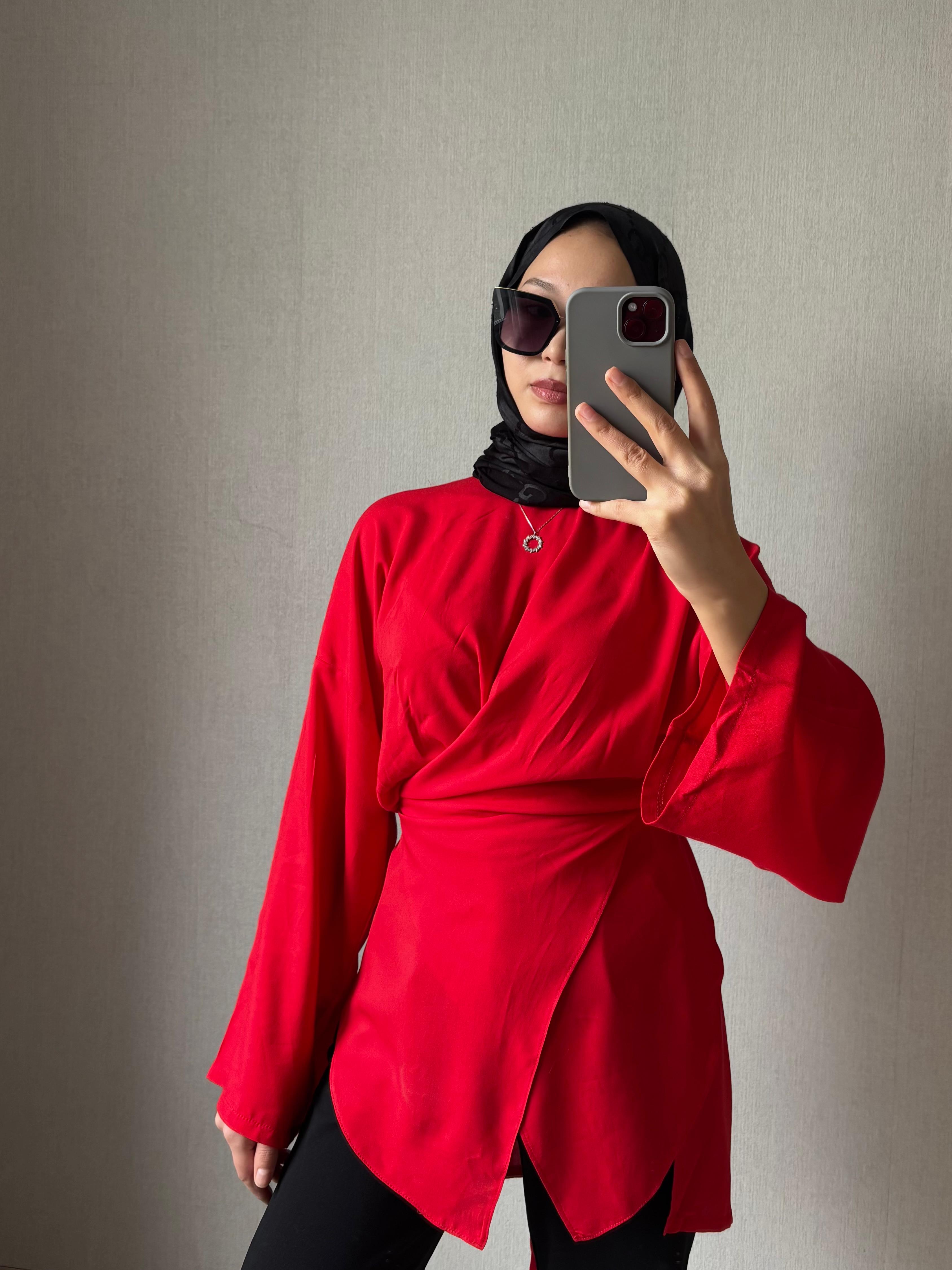 Croswise Keten Kırmızı