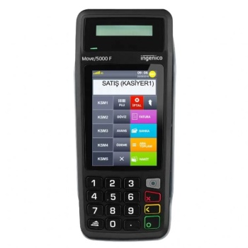 İngenico Move 5000 F Yeni Nesil Mobil Pos Yazarkasa