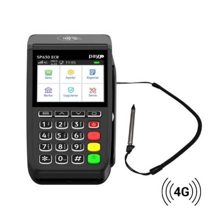 Paygo Sp630 Pro ECR 4G Eft pos Yazarkasa Hediye