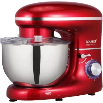 Schafer Prochef XL 1400 W 5 lt Stand Mikser Kırmızı
