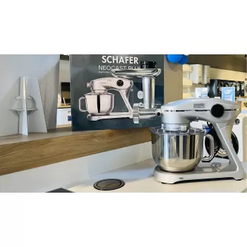 Schafer NeoCast Plus Kıyma Aparatlı Dijital Döküm Stand Mikser-Gümüş